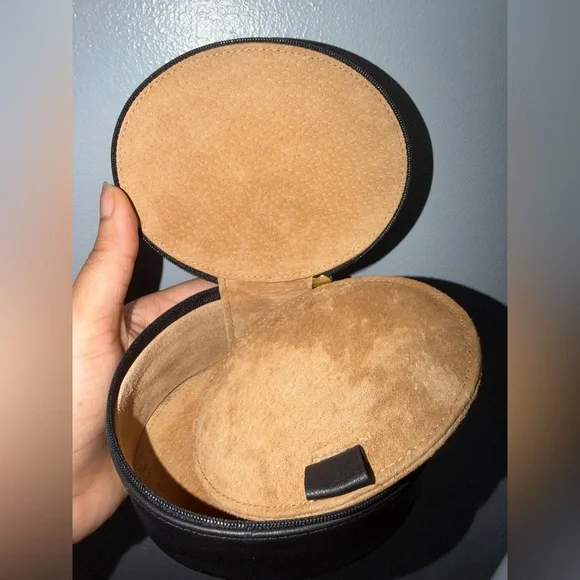 Coach Glove Tanned Leather and Pig Suede Jewelry Box - Picture 6 of 11